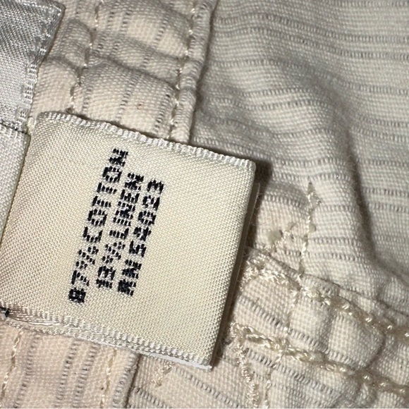 Banana Republic Striped Cotton/Linen Trouser Pants 12 - Picture 7 of 12